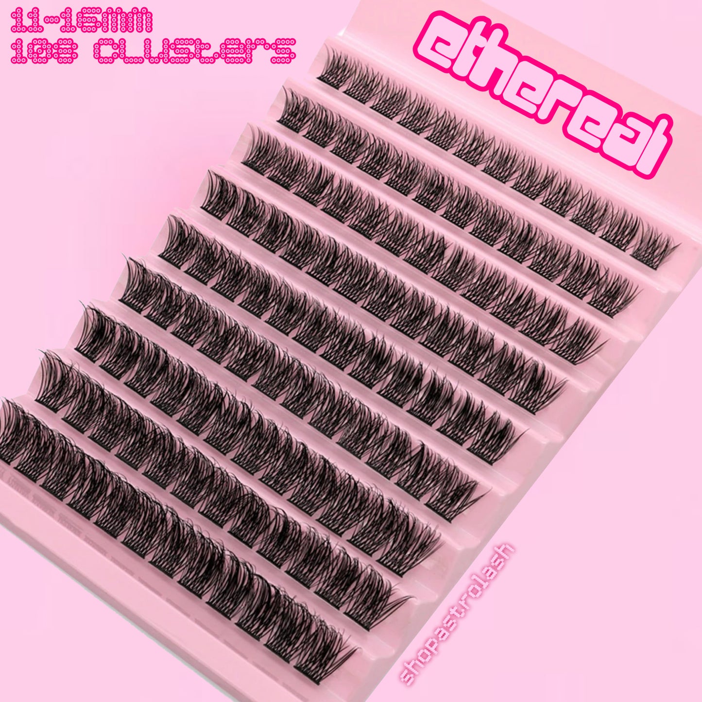 ethereal - lash clusters