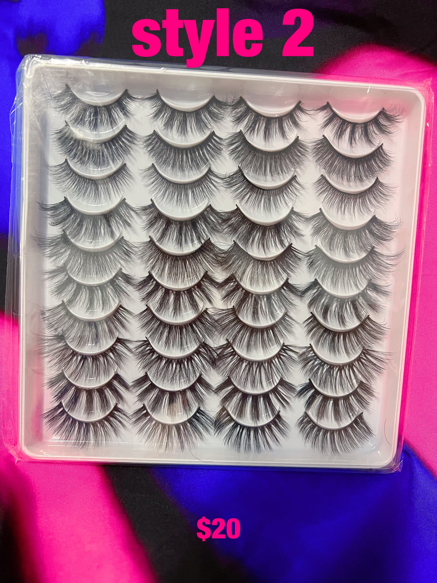 20 pairs lash pack - style 2