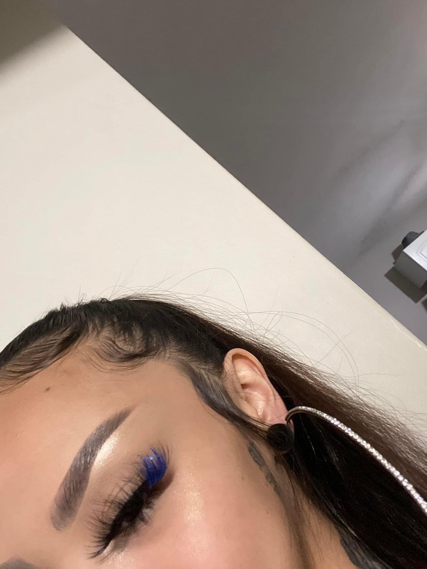 BLUE MINK - glitter