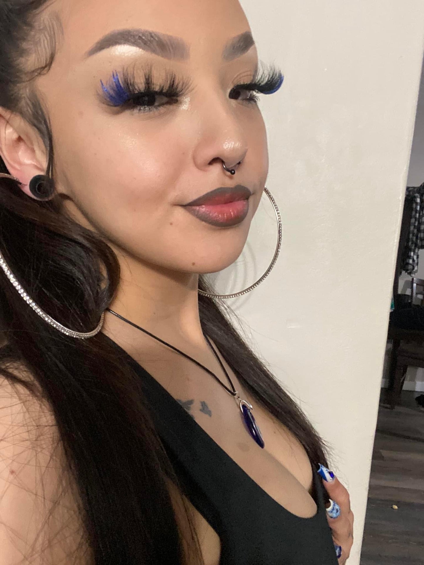 BLUE MINK - glitter