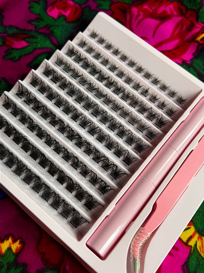 Yasmin - Lash Cluster w/ Bond + Seal